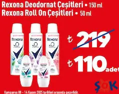 REXONA DEODORANT ÇEŞİTLERİ